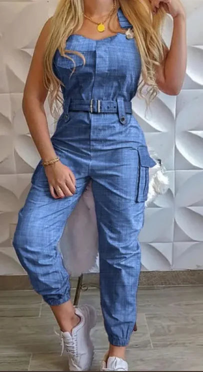 Sleek Shift Jumpsuit