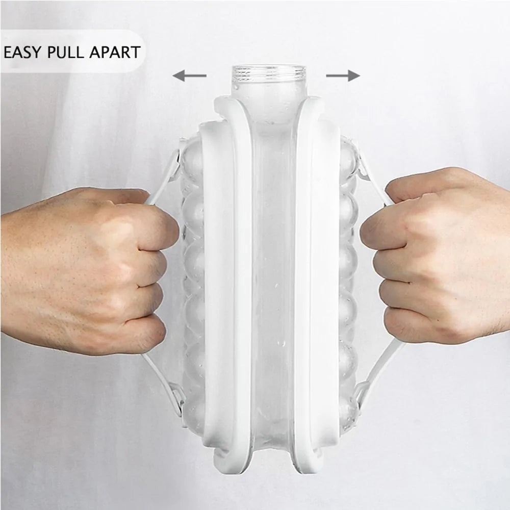 Handige ice bal maker