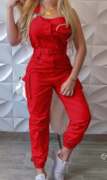 Sleek Shift Jumpsuit