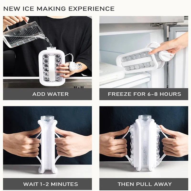 Handige ice bal maker