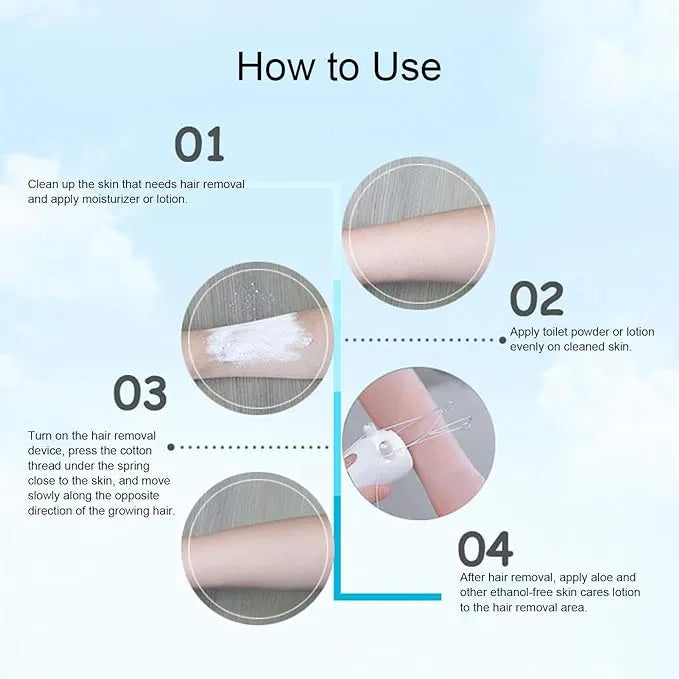 Haarremover onthaarings apparaat